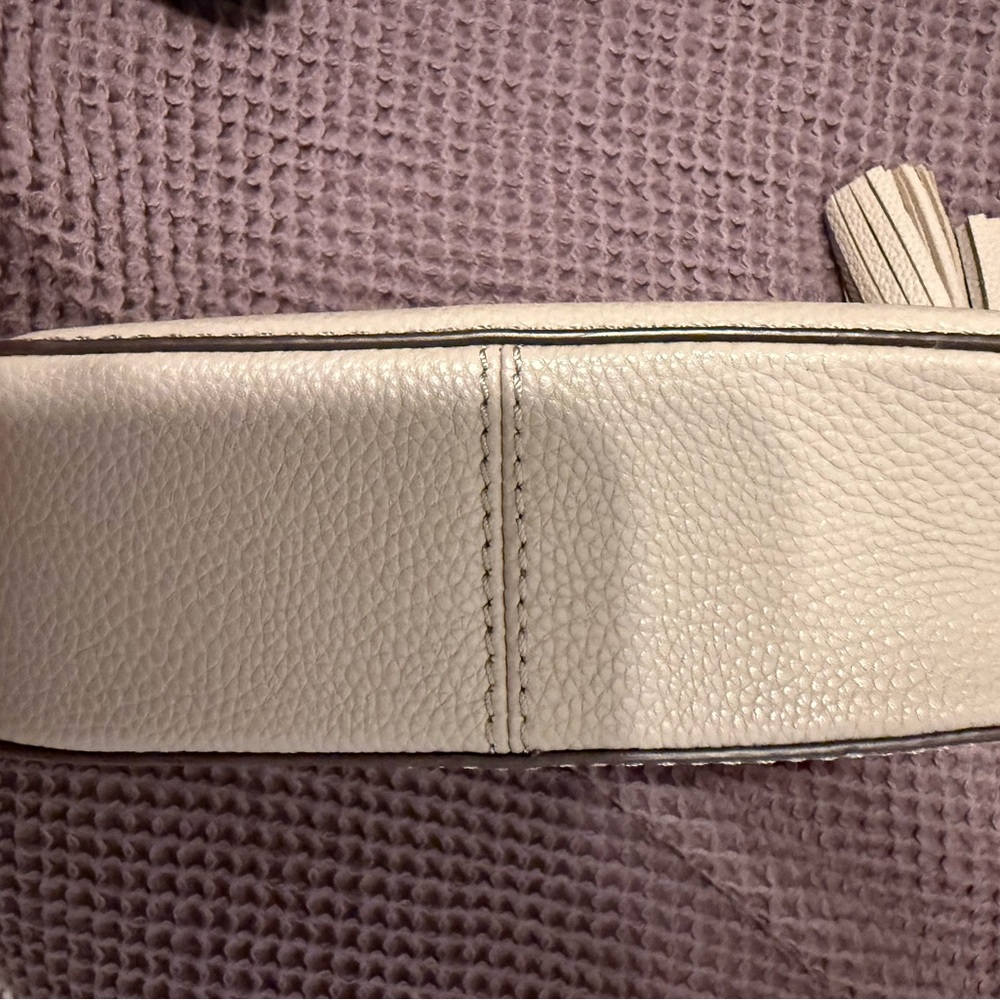 Kate Spade Pebble Gray Tan Crossbody Bag and Wallet Set - Picture 4 of 4